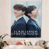 Four Hands Two Sonatas Kdrama tapestry by HSF Marketplace for home decor