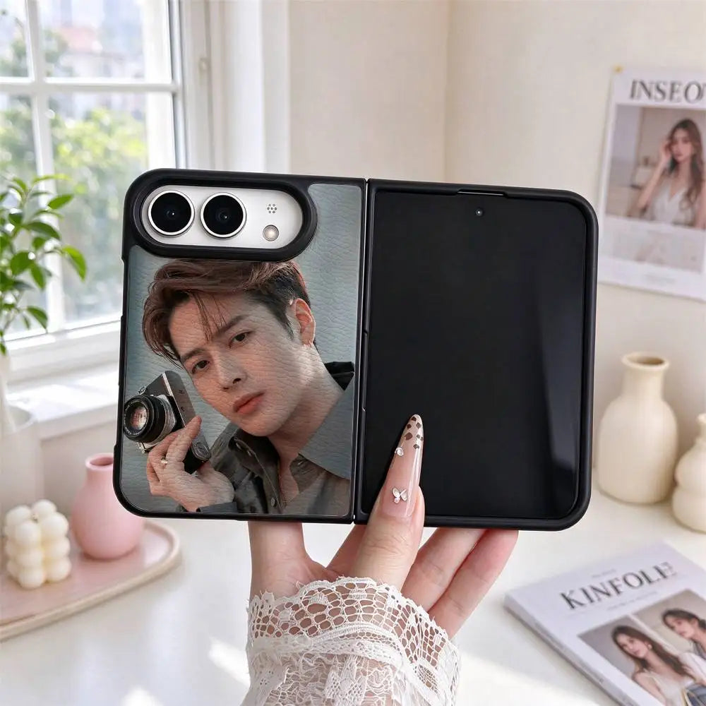 Got7 Kpop band leather texture phone case for iPhone Duo by HSF Marketplace