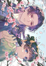 Japanese manga art poster featuring Maomao and Jinshi on canvas print, K-culture merch by HSF Marketplace