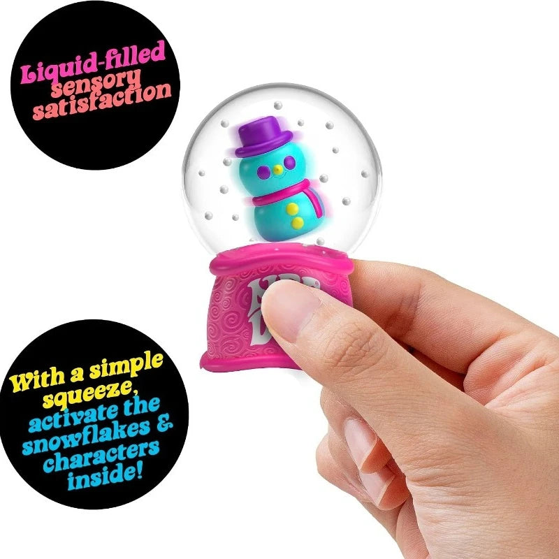 Christmas Snow Globe Squishy sensory toy from HSF Marketplace featuring a festive snow globe design for stress relief and sensory play.