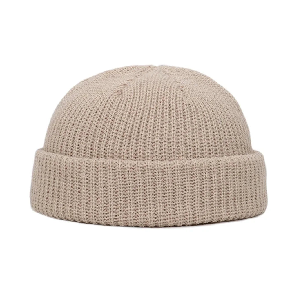 Unisex knitted winter beanie hat in a comfortable, stylish design for women by HSF Marketplace