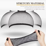 2026 1/2/5/8Pcs High-Quality Stretchable Elastic Hairnets Black Wig Making Cap Cool Cosplay Weaving Hair Net Stretch Hairnets