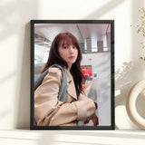Yoon Eun Hye retro visual poster for home decor, K-culture merchandise from HSF Marketplace
