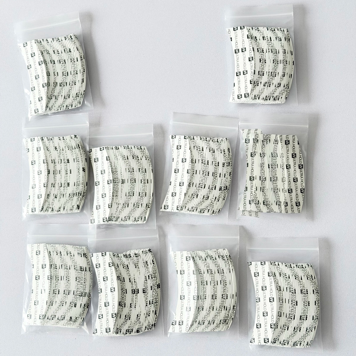 36PCS/180/360/720PCS Curved Ultra Hold Wig Adhesive Tape - Strong Hold Tape for Lace Front Wigs & Hairpieces