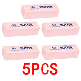 2026 New Soft Butter Squishy Toy, 1-5 PCS Cute Strawberry Butter Bar Stress Relief Toy, Stretchy & Squishy Safe TPR Material