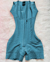 HSF Marketplace high compression open-chest sleeveless jumpsuit body shapewear with waist trainer and hip lifting design