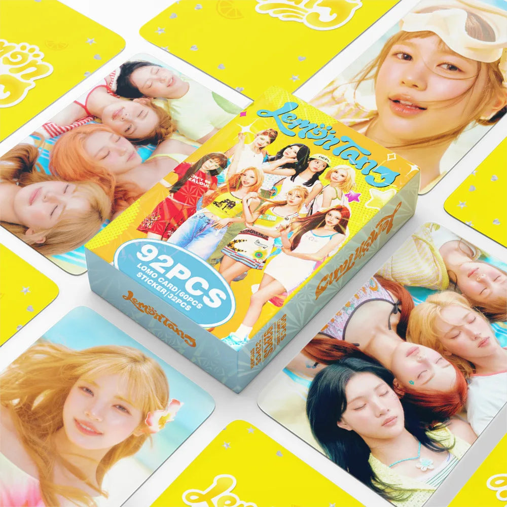 KPOP Hearts2Hearts LOMO photo cards by HSF Marketplace for fans and collectors
