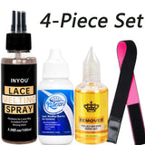 2026 New Wig Lace Glue Kit，Complete Set Glue Spray&, Wigs &Lace Glue Remover, Includes 1 Elastic Bands  for Wigs & Hair Systems