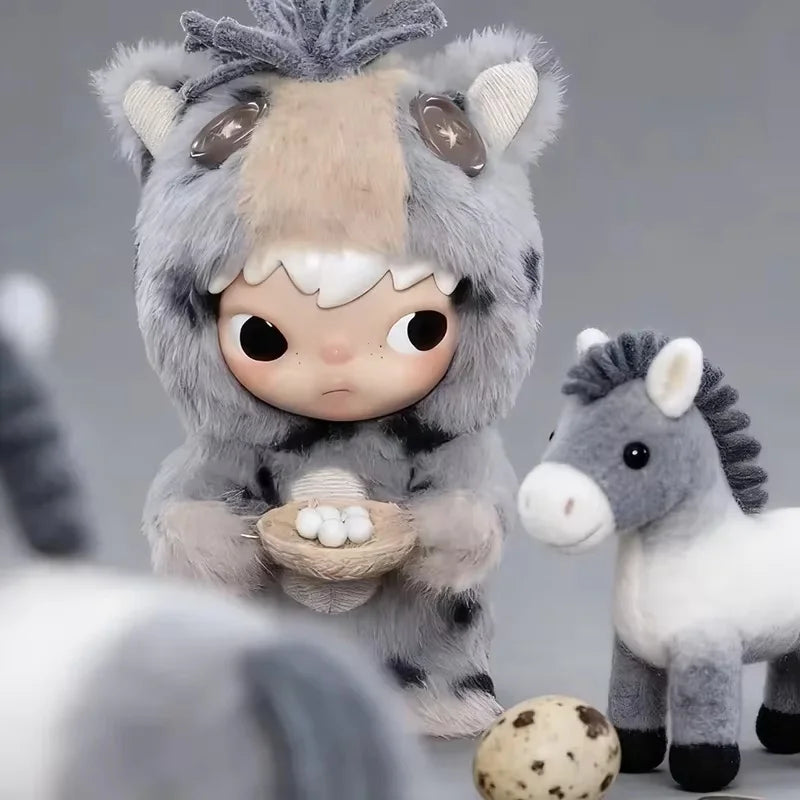 POP MART LABUBU Have A Good Run Series vinyl plush pendant collectible figure mystery blind box toy