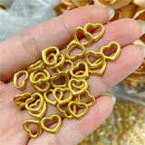 24K gold heart pendant necklace for women by HSF Marketplace