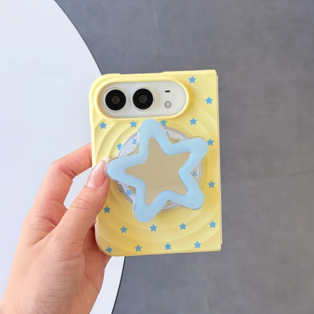 Dopamine Ripple Pattern iPhone Duo Case by HSF Marketplace with built-in stand feature