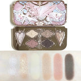 Flower Knows Sweetie Bear Collection 6-color eyeshadow palette with matte and shimmer shades