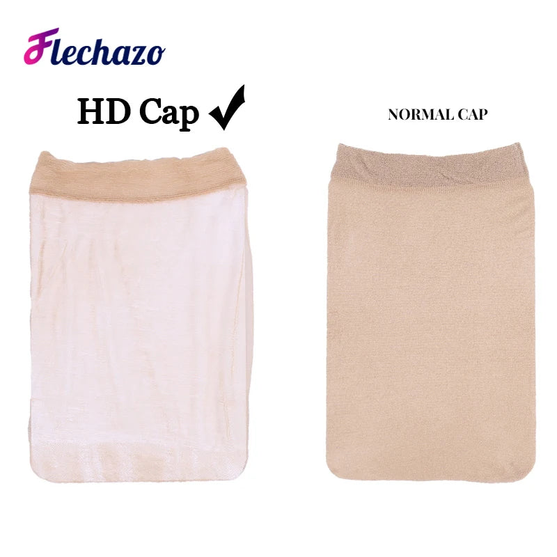 Six-pack HD wig caps for realistic wig installation and comfortable hair styling by HSF Marketplace