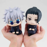 Jujutsu Kaisen collectible figures featuring Geto Suguru, Gojo Satoru, Fushiguro Toji and Okkotsu Yuta
