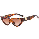 Luxury vintage cat-eye sunglasses for women by HSF Marketplace, stylish designer eyewear with UV400 protection and elegant frame.