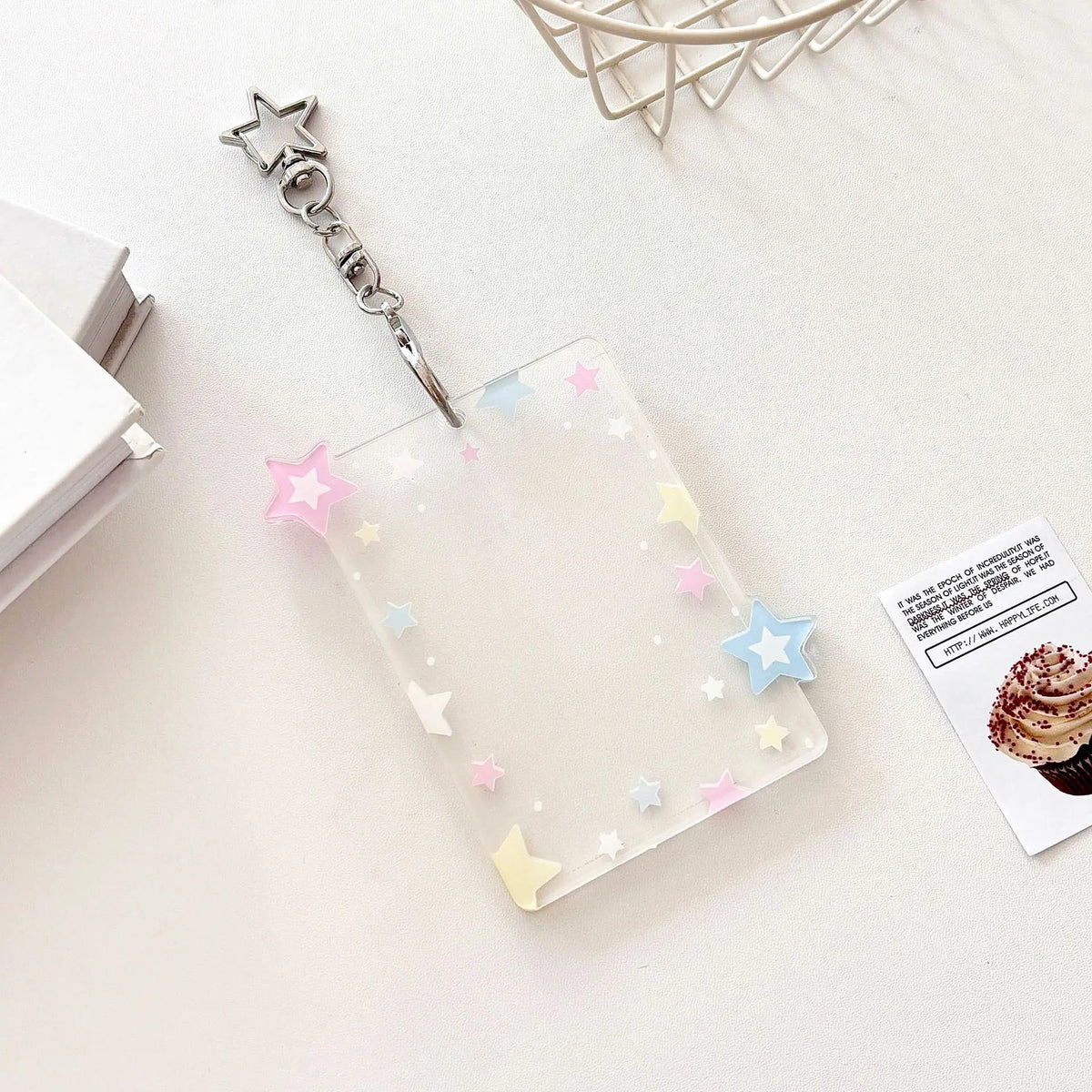 Kpop photocard holder keychain for ID and credit cards by HSF Marketplace