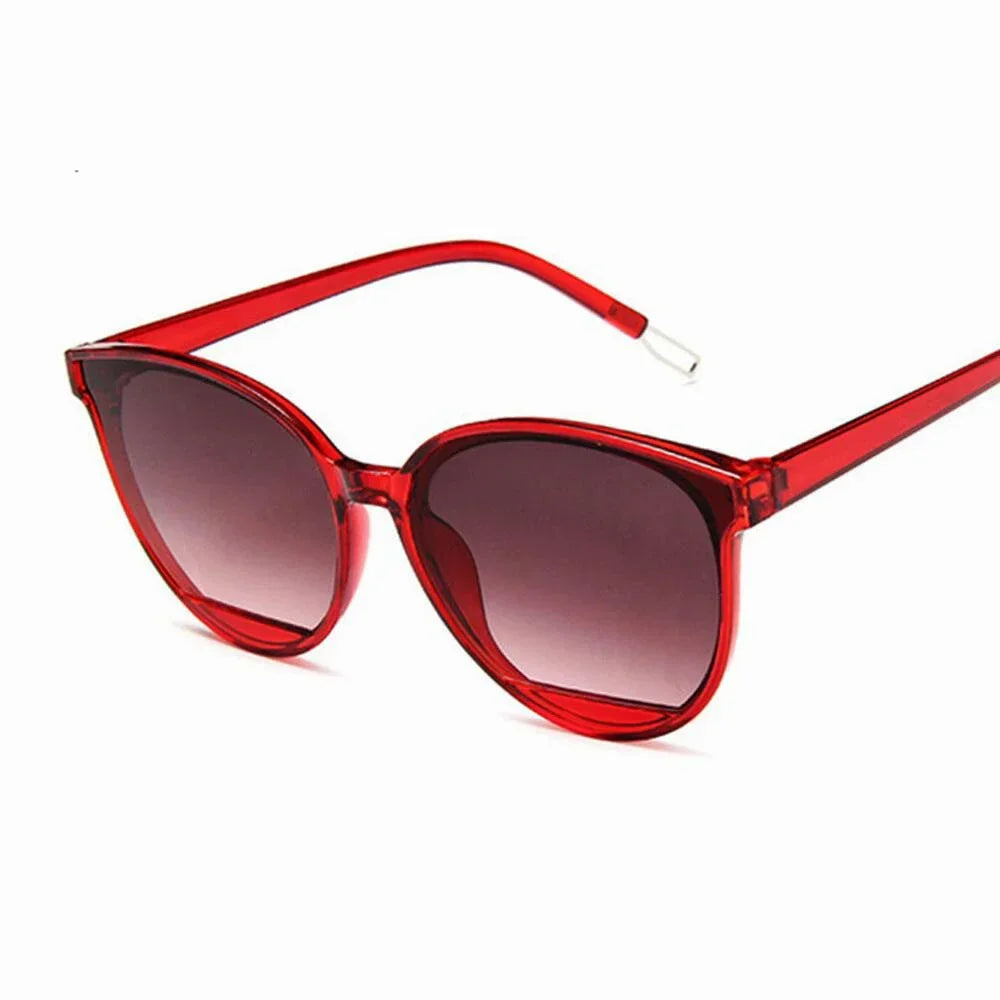 Vintage metal mirror sunglasses for women with UV400 protection, classic style, and fashionable design by HSF Marketplace.