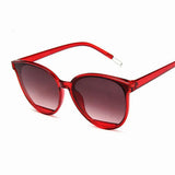 Vintage metal mirror sunglasses for women with UV400 protection, classic style, and fashionable design by HSF Marketplace.