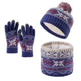 Children's warm knitted hat, scarf and gloves winter set by HSF Marketplace