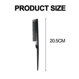 3 Rows Detangling Comb Anti-static Comb Professional Curly Defining Hairdressing Hair Styling Brush Barber Salon Tools SZI19