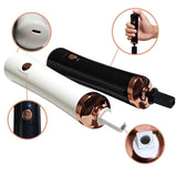 Portable HSF Marketplace eyelash glue shaker device with USB for liquid makeup, nail polish, tattoo ink, and eyelash tool preparation.