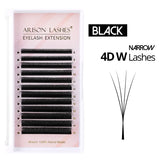 Arison narrow 3D/4D/5D premade false eyelash extension fans by HSF Marketplace
