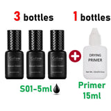 HSF Marketplace Gollee 0.5s eyelash extension glue, waterproof professional eyelash adhesive for salon false lashes application