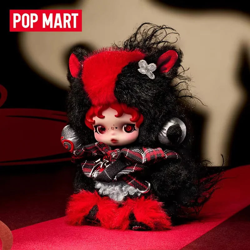 POP MART LABUBU Have A Good Run Series vinyl plush pendant collectible figure blind box toy