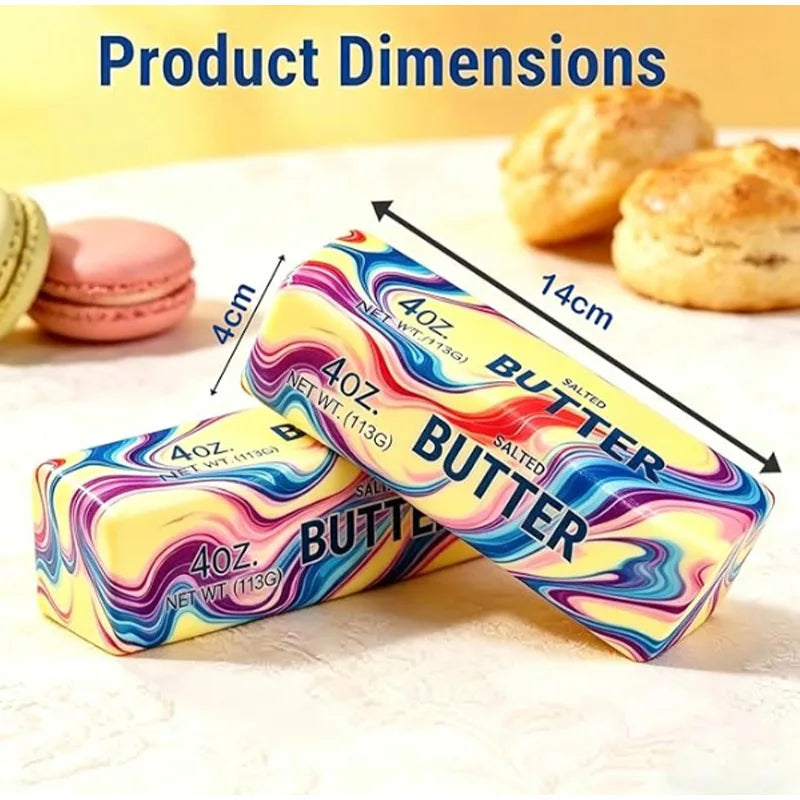 2026 Super Popular Colorful Slow Rising Butter Squishy Squeeze Toys Pack Sensory Stress Relief Soft & Stretchy Toy for
