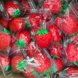 Strawberry Crunchy Squishy Toy, Crispy Sound Stress Ball, Squeeze Fidget Toy, Sensory Decompression Stress Relief Toy