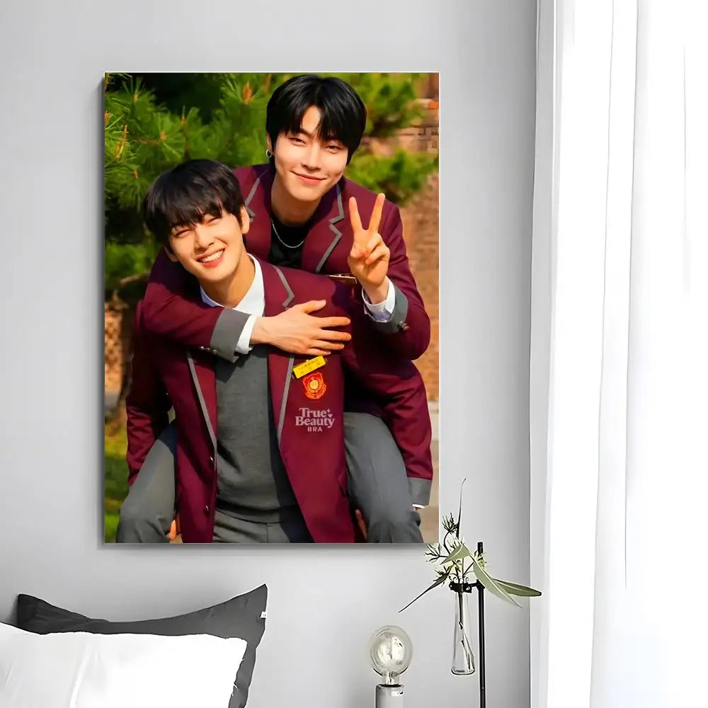 True Beauty Korean romance drama poster for wall decor by HSF Marketplace