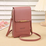 Holographic Crazy Bag by HSF Marketplace, touch screen lock cell phone bag with card holder, crossbody shoulder handbag for women