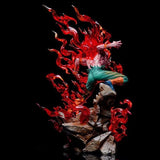 25cm Naruto Might Guy action figure, luminous PVC anime figurine and desk decoration statue