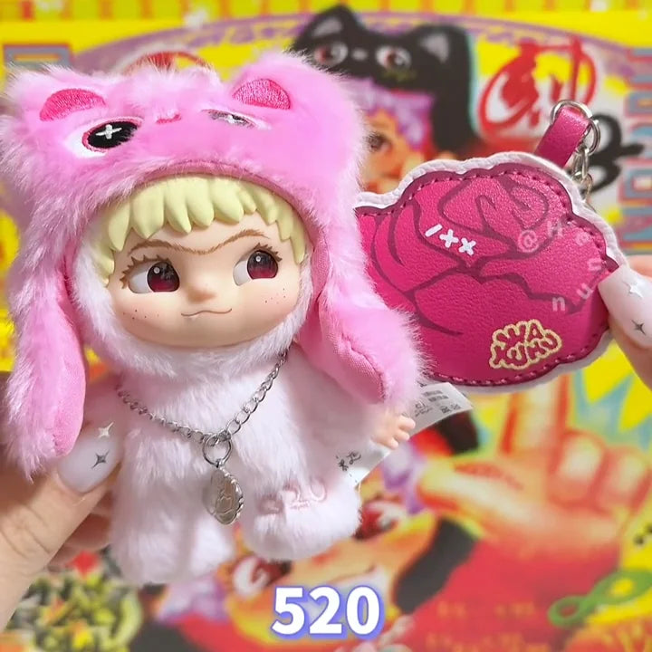 Wakuku On A Roll V3 cute vinyl plush pendant doll collectible figure blind box