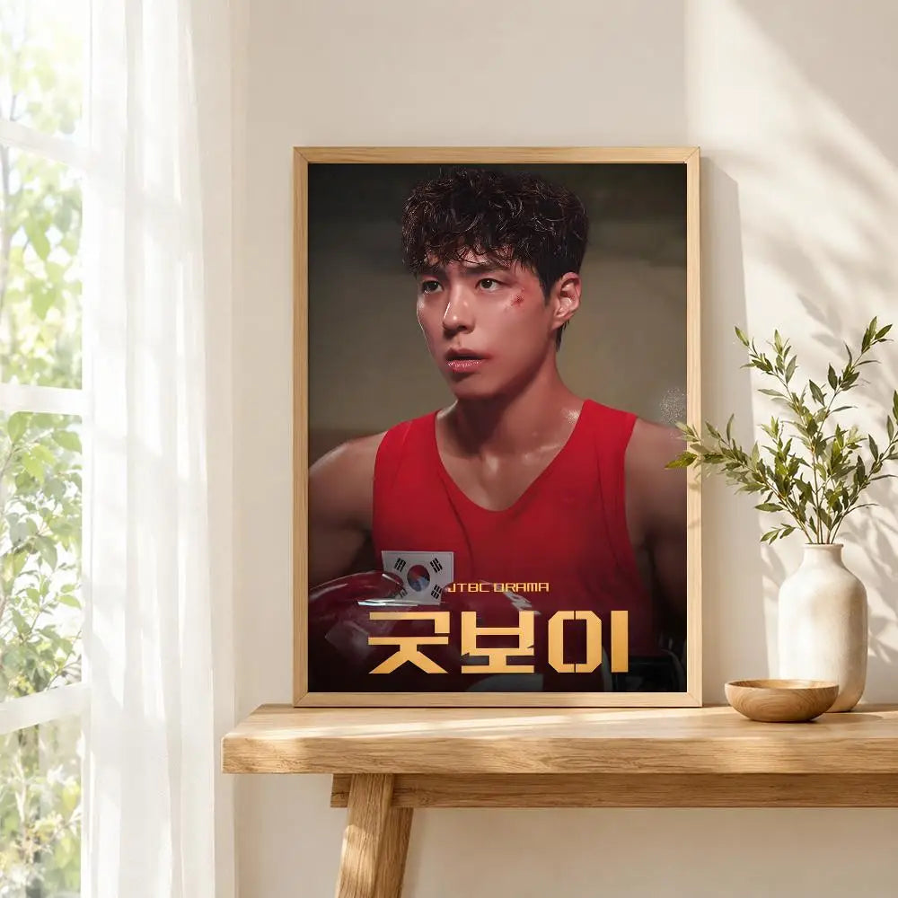 Korean drama Good Boy poster for modern wall decor, K-culture merch by HSF Marketplace