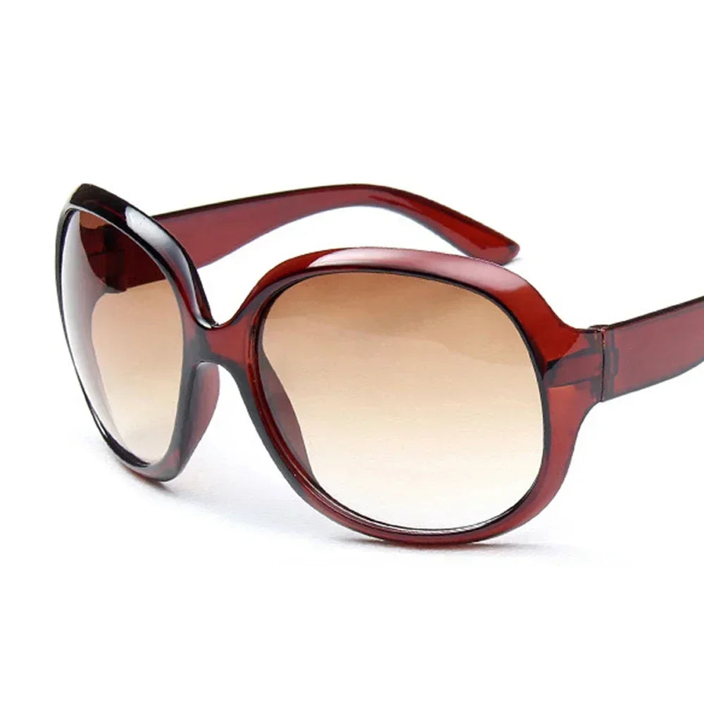 Retro oval shape sunglasses for women by HSF Marketplace, stylish fashion sunglasses with a classic design.