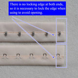 Single hook and eye tape trim for corsets and costumes by HSF Marketplace