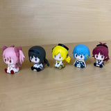 BUSHIROAD Puella Magi Madoka Magica clockwork sitting posture anime figure gashapon model toy