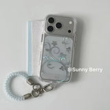 Flower vine Y2K glitter phone case for iPhone models by HSF Marketplace