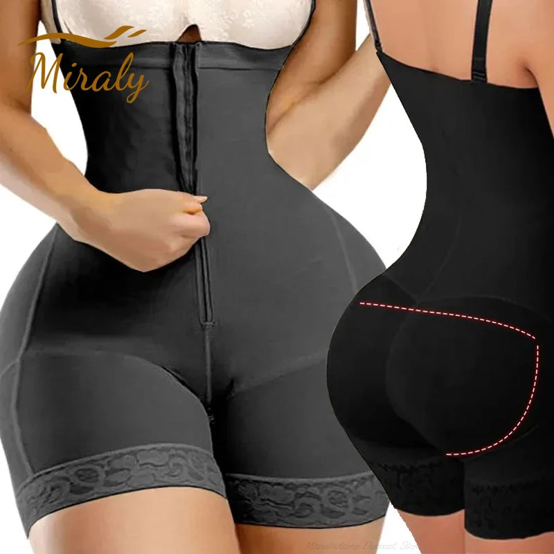 HSF Marketplace women’s Colombian girdle bodysuit with tummy control, butt lift, waist trainer, and thigh slimming support