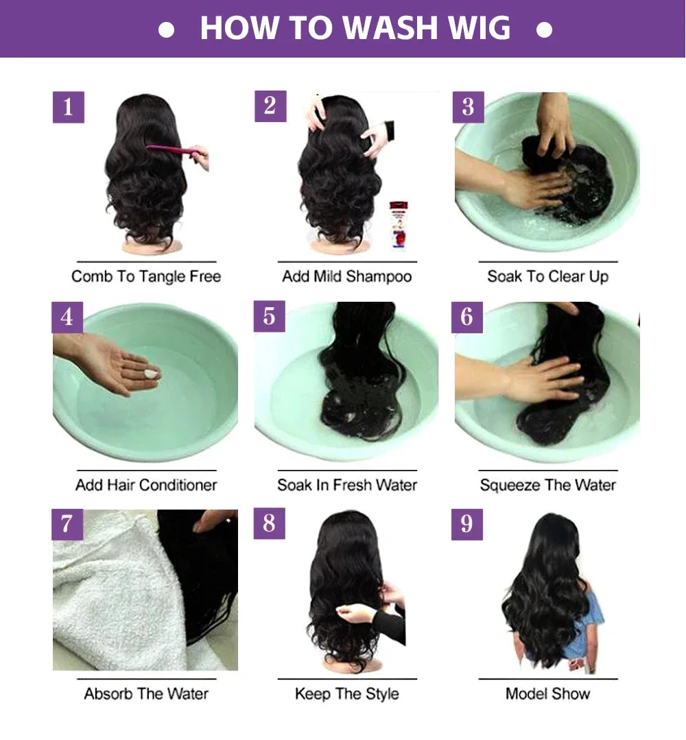 Human hair wig with highlight front, pre-plucked hairline, 4/27 color, 5x5 lace, straight style, 250 density by HSF Marketplace