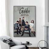 Goblin Korean drama poster canvas art for home decor by HSF Marketplace