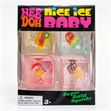 New Needoh 4 Pack Mini Cube Squishy Squeeze Toys Slow Rebound Sensory Fidget Stress Relief Halloween Decor Adult Desktop Toys