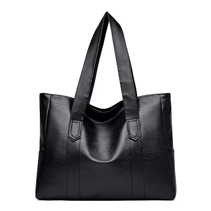 Fashionable Women's Handbag - Spacious and Multifunctional Shoulder Bag with Safety Zipper and Durable Synthetic Leather