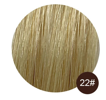 7-piece clip-in 100% human hair extensions, natural straight Remy hair weft in 12–26 inch lengths