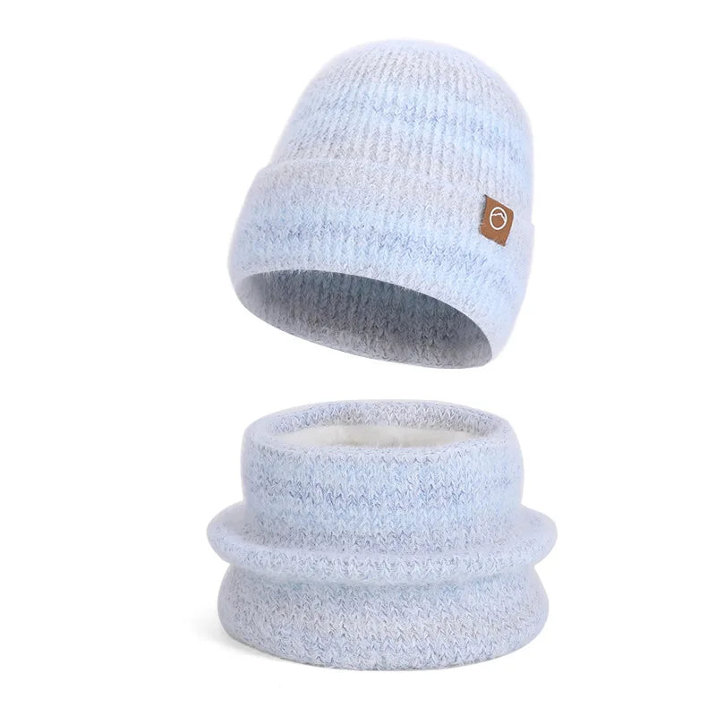 Women's winter cap, gloves and scarf set with soft fleece lining from HSF Marketplace