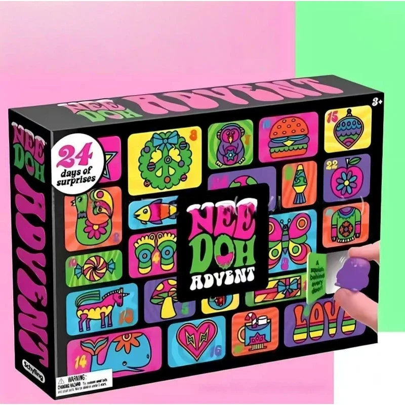 Funky Frights Halloween Advent Calendar by HSF Marketplace with 13 days of fun sensory toys