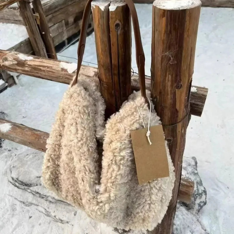 Luxury women’s shoulder bag for autumn winter fashion in a stylish handbag design by HSF Marketplace