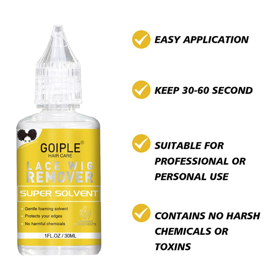 GOIPLE Lace Wig Adhesive, Remover and Hairline Install Tools for Wigs and Closures
