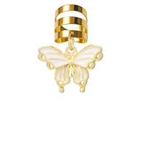 Stars tulip alloy hair jewelry for stylish braid accessories by HSF Marketplace